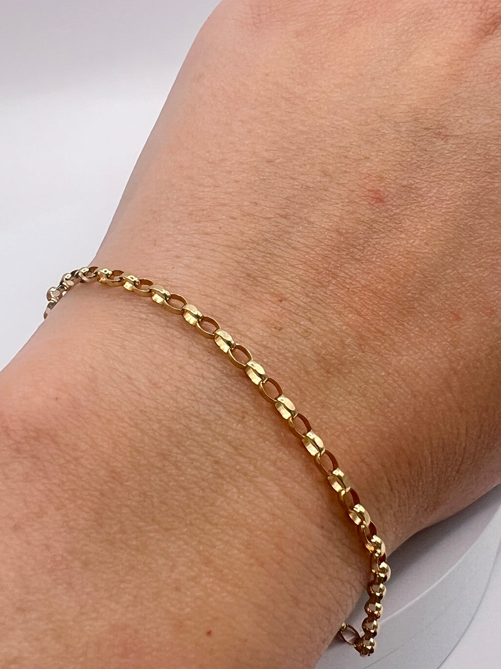 9ct Gold Round Belcher Link Chain