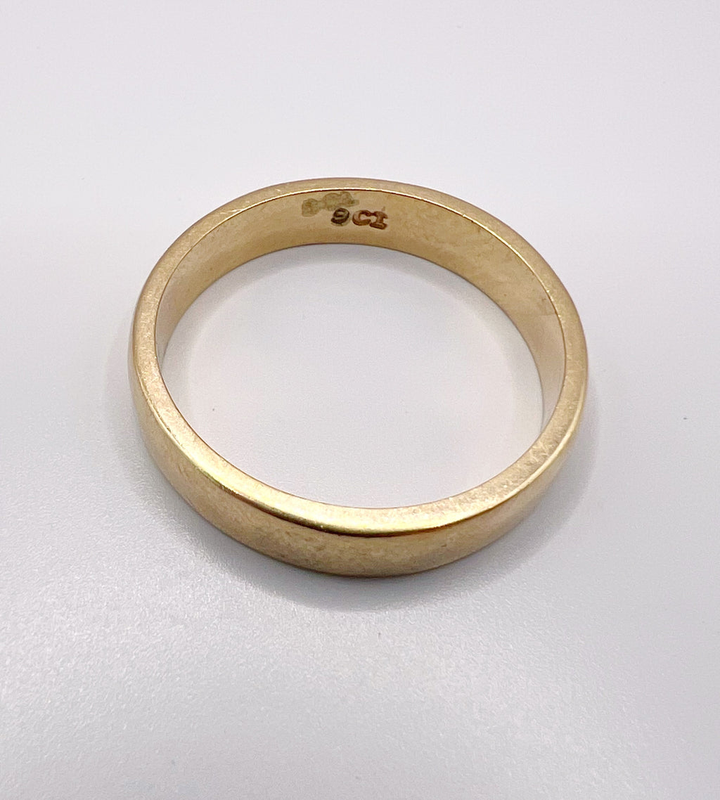 9ct Yellow Gold Wedding Band