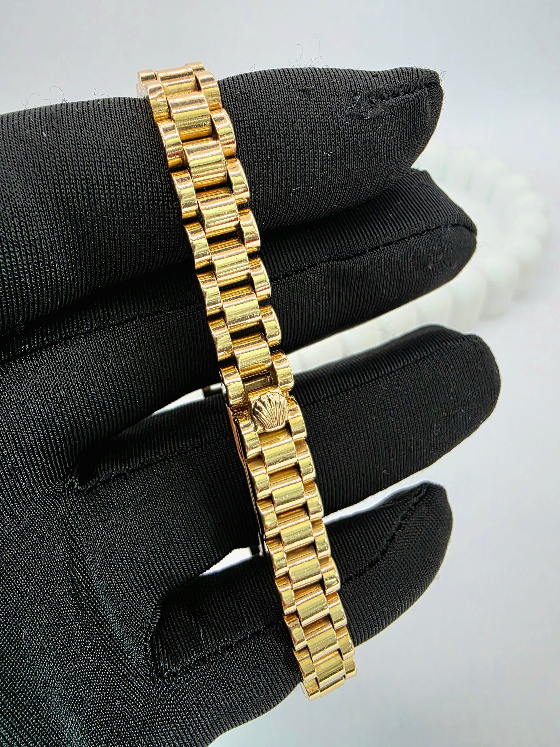 9ct Gold Link Bracelet – 7.5"- Heavyweight - Rare Classic Design